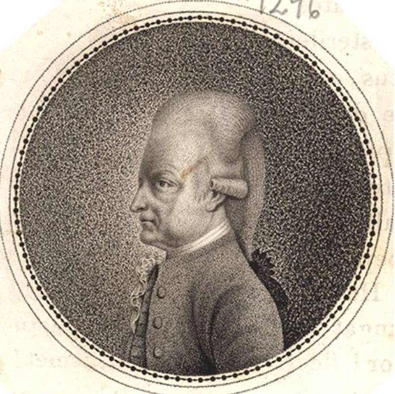 Cornides Dániel történetíró képe (1732–1787)