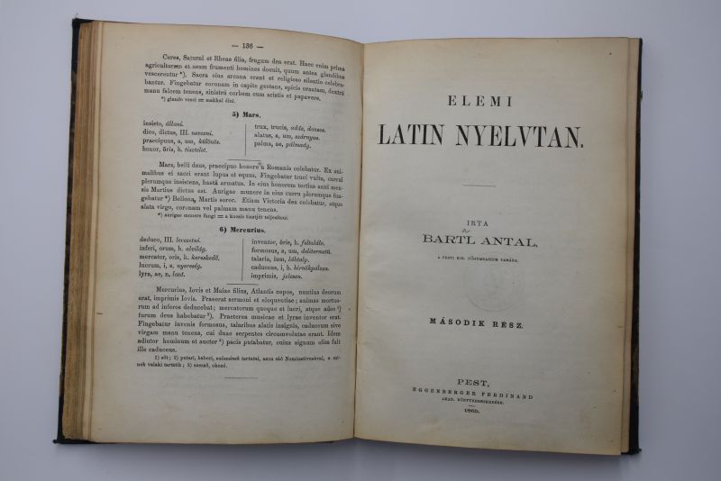 Elemi latin nyelvtan